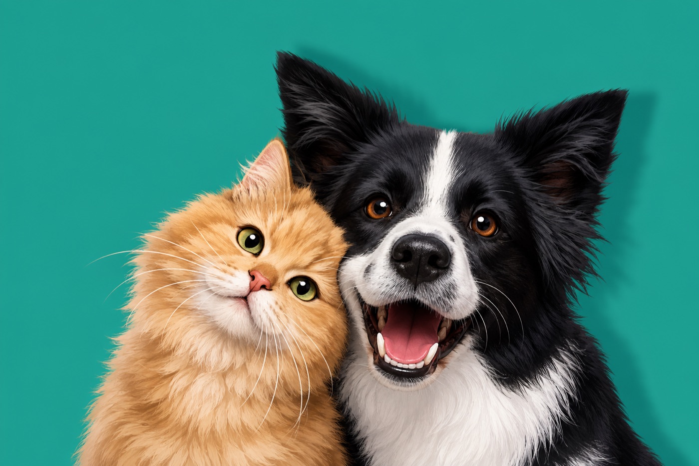 Un perro y un gato, mascotas que buscan volver a casa